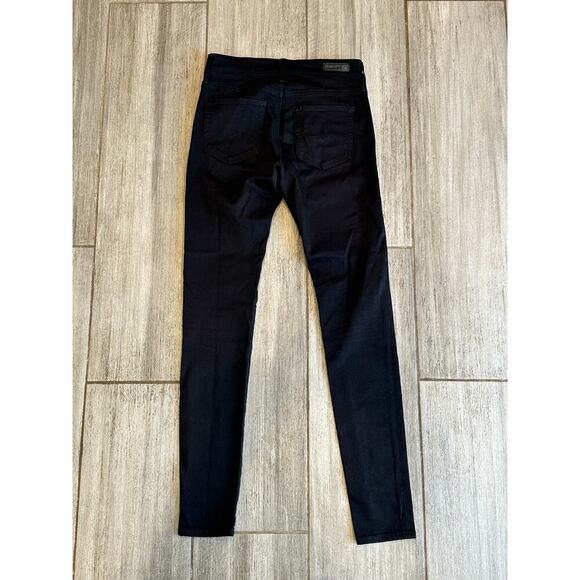 AG Adriano Goldschmied Farrah High-Rise Skinny Ankle Jean Black size 25 R - Picture 6 of 8